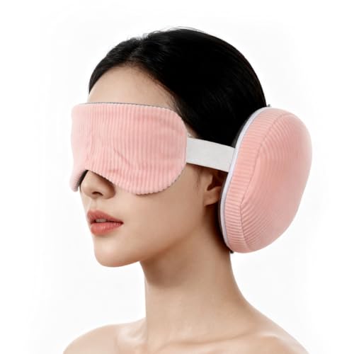 Almohada de viaje 2 en 1 con máscara para ojos miniatura 1