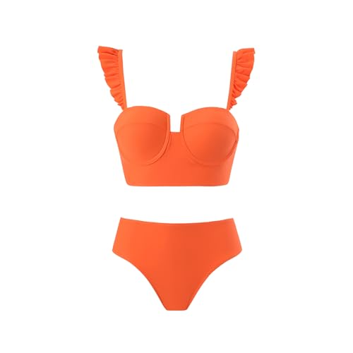 Women's One Piece Swimsuit with Cover up Set Beach Wrap Skirt Retro Floral Print Bathing Suit for Women Tummy Control3