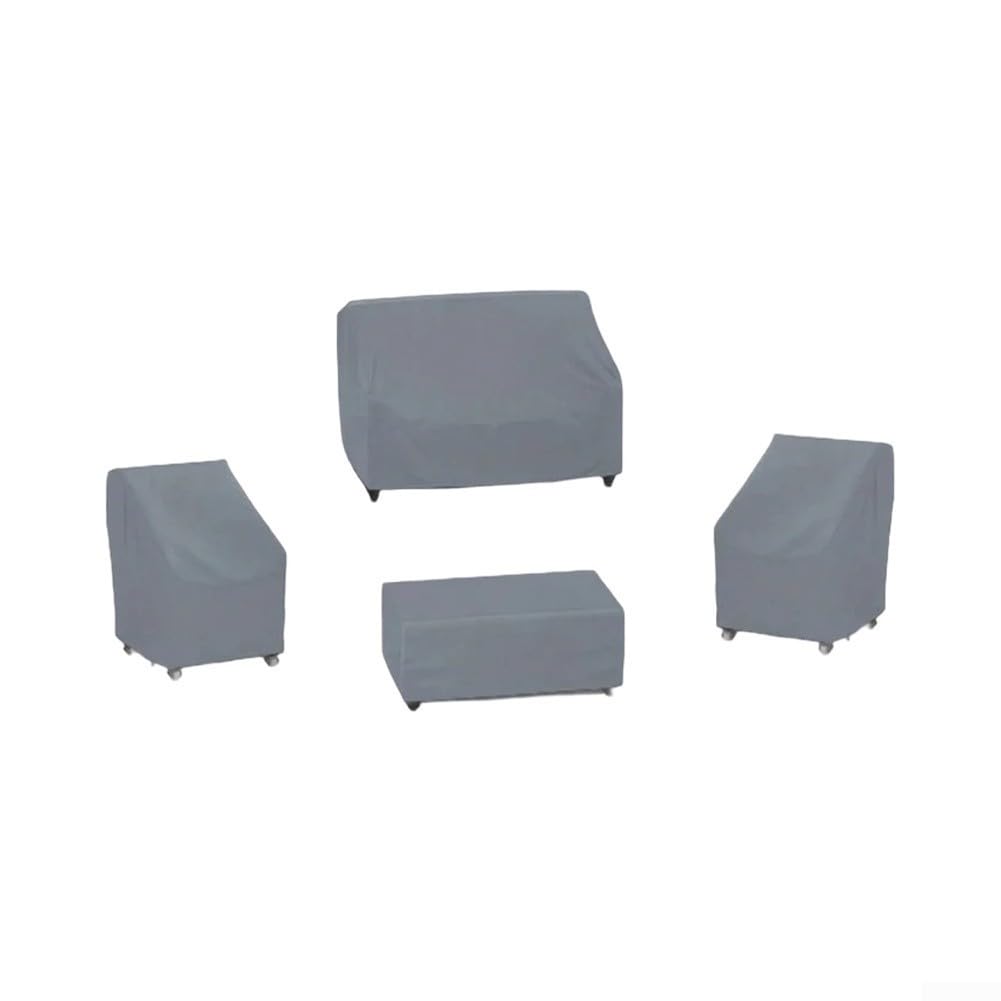 Protection Meubles Patio 4 PCS Sangles de Fixation(gray)