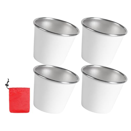 インフレータブル飲料カップセット難攻不落の水カップ屋外ピクニック箸置き屋外やキャンプ用コンパクトカップ