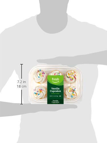 Fresh Brand – Vanilla Cupcakes, 11.2 oz (6 ct)
