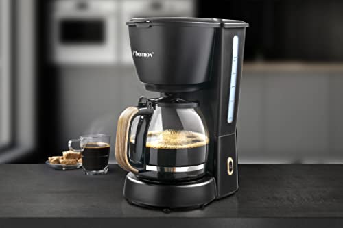 Cafetera de filtro para oficina y hogar Bestron jarra de 10 tazas desayunos familiares 3