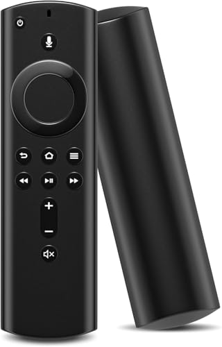 Mando a Distancia de Voz de Repuesto (2 Gen) Apto para F-TV Stick (2ª generación, 3ª generación, 4K, 4K MAX, Lite, HD), para F-TV Cube (2ª generación, 3ª generación), con Control de Voz