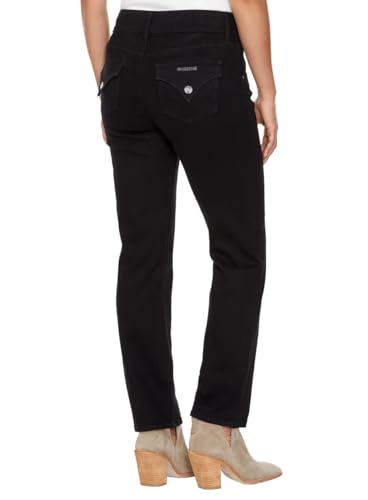 HUDSON Women's Mid-Rise Slim Straight Leg Jeans3