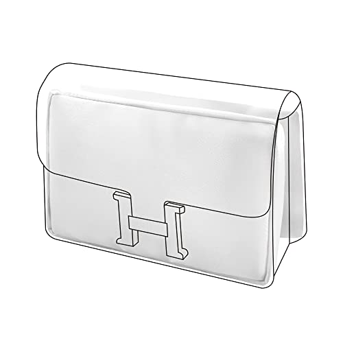DGAZ Bolsa para bolsas de mão de luxo, modelador de travesseiro sedoso para bolsas Hermes Constance 19/New19/24/New24 (C19, branco)