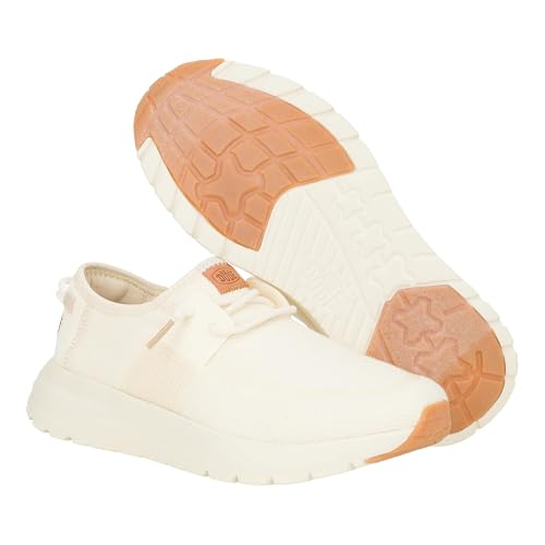 HEYDUDE Unisex-Adult Sirocco W Neutrals Cream3