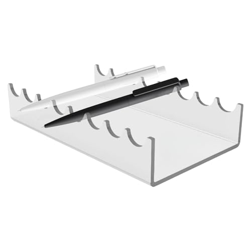 Wezalget Soporte de pincel de uñas, estante de secado de pincel de pintura - Organizador de almacenamiento con 8 listones de secado | Estante de almacenamiento de organizador de escritorio