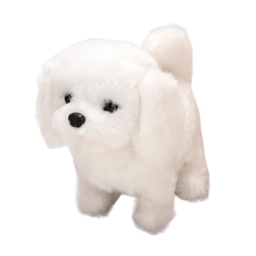 Gen&eacute;rico Perro De Peluche Interactivo: Mascota Que Camina Ladra, Peluche Suave,...