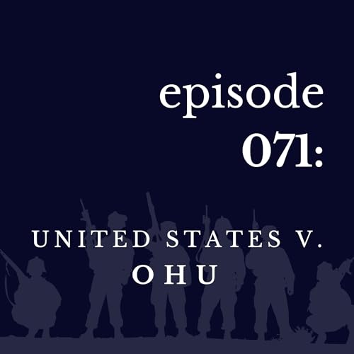 071 United States v. Ohu Podcast Por arte de portada