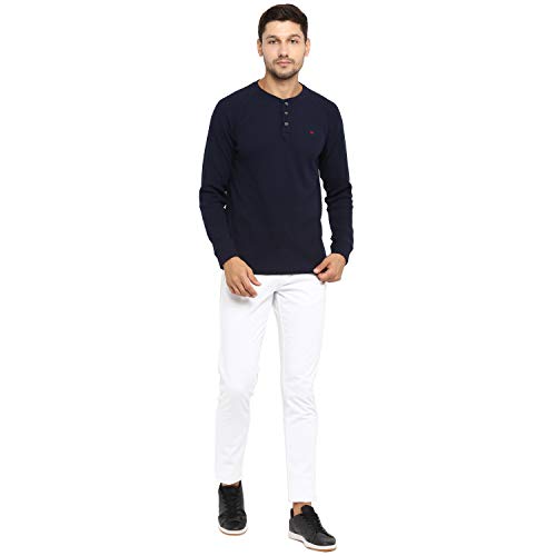 Image of Red Tape Men's Solid Regular Fit T-Shirt