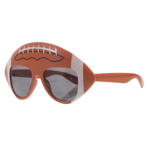 OATIPHO Unique Rugby Shape Party Glasses for Adults Disco Sunglasses for Women Teens