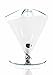 BUGATTI, Vita, Presse-Agrumes Électrique avec Carafe en Verre Trempé Soufflé Incluse, Capacité 0,6 Litre, Filtre en Acier Inoxydable, 80 W, Couleur Blanc