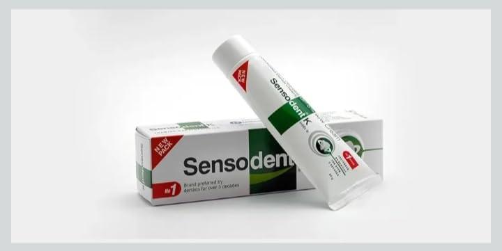 Image of K Toothpaste for Sensitive Teeth 125 gm (Pack of 2) Total 250 gm