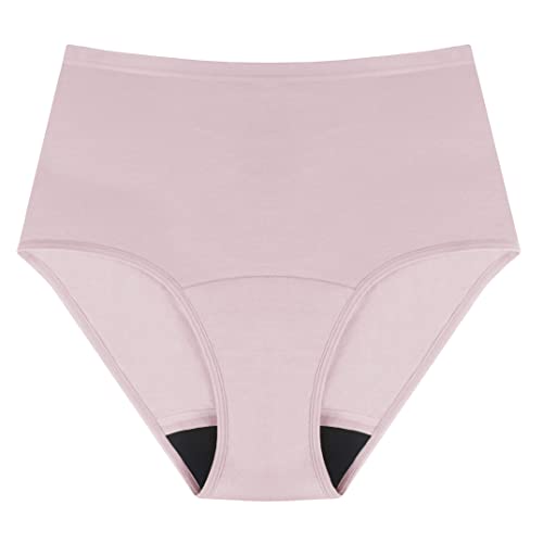 Image of AIRCUTE Washable Urinary Incontinence Protective Underwear for Women Leak Proof Absorbent Reusable Panties 60ML 1 Pack (Dusk, 6X-Large)