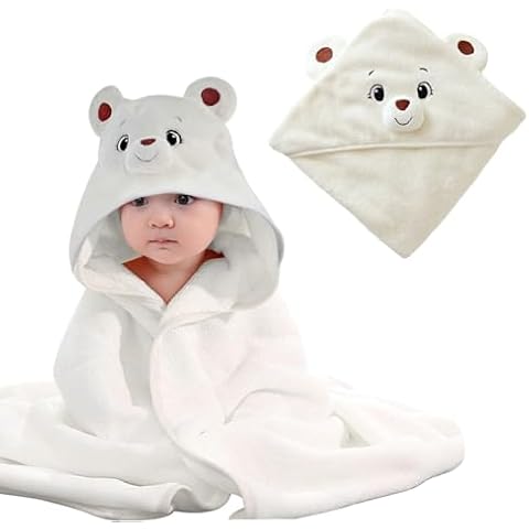 Serviette à Capuche Wffeila pour Bébé Cover