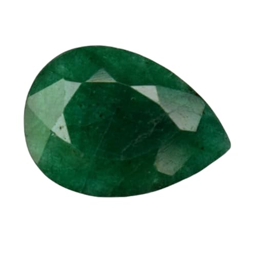 Émeraude naturelle 13x9mm pierre précieuse en vrac pour la fabrication de bijoux bague et collier