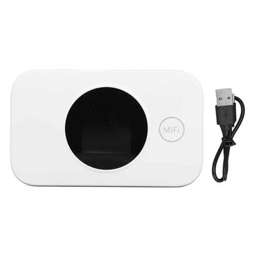 Image of Semme 4G LTE Mobile Hotspot Router Supports 10 Devices Lightweight Portable WiFi with Screen Display for Smartphones Laptops