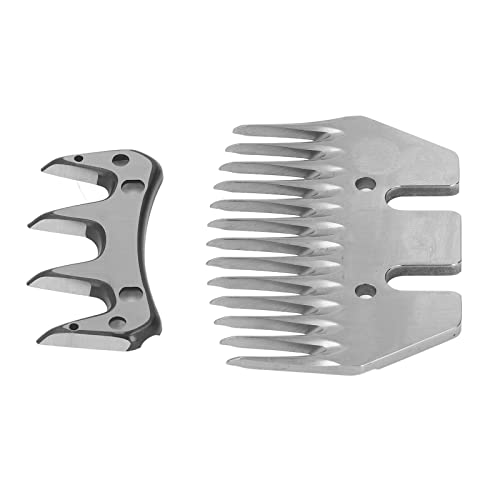 Lame di Ricambio per Cesoie Pecore 13 Denti Acciaio Alto Carbonio 7mm 2 Pezzi