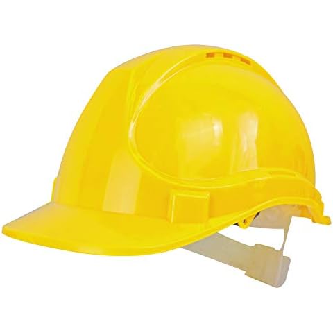 Scan SCAPPESHY Standard Industrial Safety Helmet - Yellow Cover