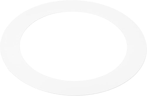 PATIKIL Anillos de goof de 2.76 pulgadas de diámetro exterior de 4.53 pulgadas para luz empotrada, accesorio de iluminación de anillo de metal