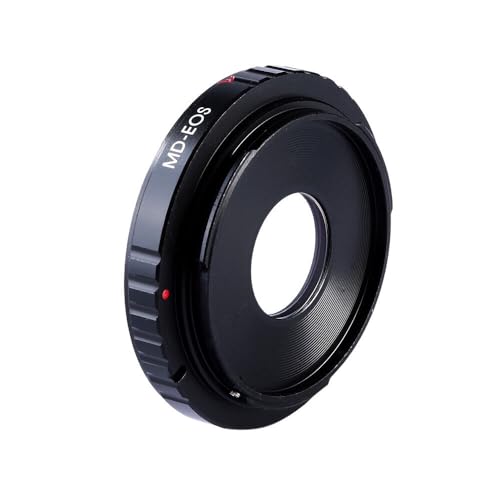Adaptador MD-EOS para objetivos Minolta MD en cámaras Canon EOS con enfoque a infinito 7