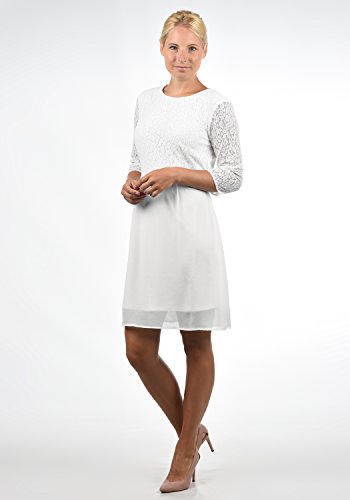 VERO-MODA-Eve-Damen-Abendkleid-Cocktailkleid-Spitzenkleid-mit-Rundhalsausschnitt-und-Spitze-Midilaenge