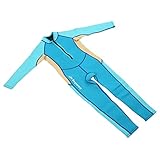 [Ajuste perfecto y costuras duraderas] El traje de buceo para niños cuenta con cuatro agujas y seis líneas de costuras no plegables, lo que garantiza un acabado apretado y resistente a las grietas para un uso duradero, al tiempo que ofrece un ajuste cómodo y ceñido.