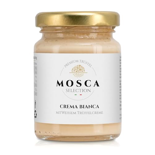 Mosca Selection variedad de trufa italiana - Crema de trufa noble con auténtica trufa blanca - Refina tus platos con auténtico aroma de trufa - Descubre el arte de la cocina gourmet