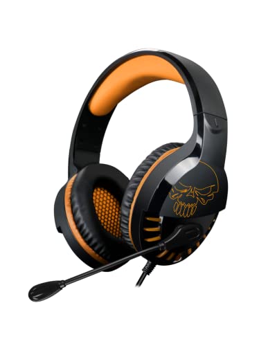 SPIRIT Auriculares Gaming con MICRFONO of Gamer Pro-H3 MULTIPLATAFORMA Edition/Jack 3.5/ Naranja