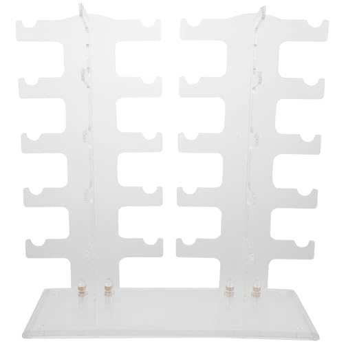 PRETYZOOM Glasses Display Stand Eyewear Stand Glasses Holder for Desk Glasses Organizer Sunglass Organizer Glasses Rack Glasses Display Rack Sunglasses Display Holder Sunglass Holder Pp