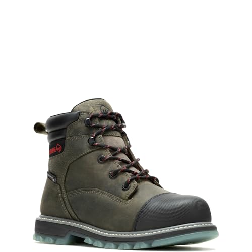 Wolverine Unisex-Adult Floorhand Lx Cap Toe Waterproof Steel Toe 6"2