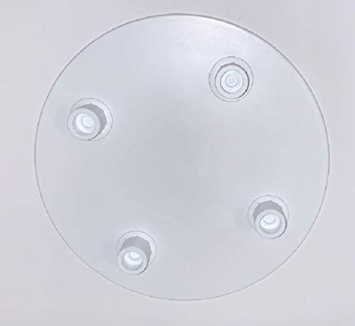 Oasis Supply, Coast SPS Single Plate Separator, Cake Plate Stacking System, Round White (18