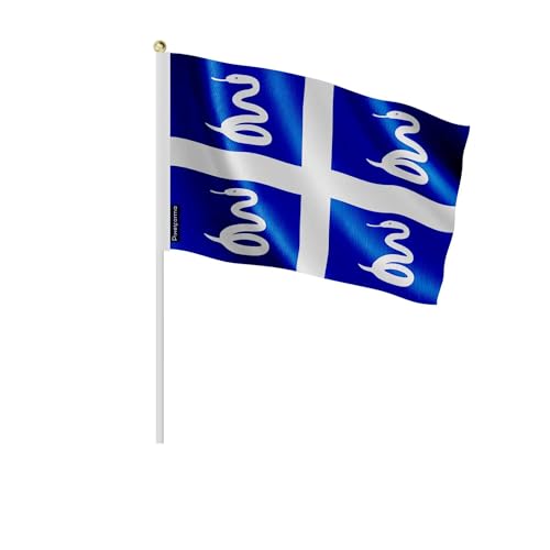 Drapeau de Martinique 30x45cm pavillon culturel pour association lot de 50