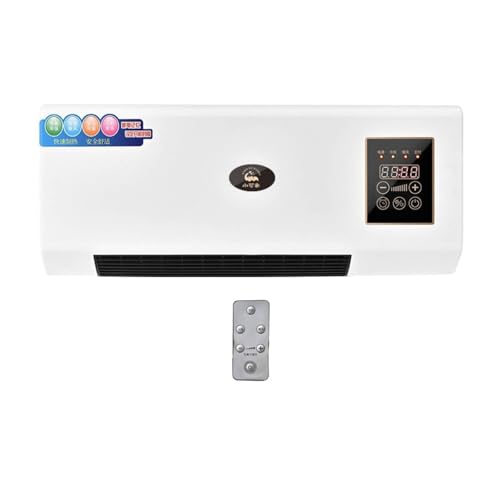 Small Split Air Conditioner Heater Unit Wall Mounted Summer Winter Heat Pump White