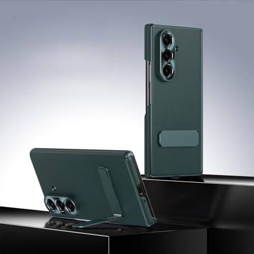 For Galaxy Z Fold4 �p �P�[�X ���U�[ ���^ �y�� �܏�݃X�^���h���� �M�����N�V�[ Z �t�H�[���h4 �J�o�[ ���@�\�����^ �J�o�[ �S��͕ی� TPU �Ɨ��{�^�� �X�}�z �蒠�^ �\�t�g �l�C ���� ����h�~ �w��h�~ ������� �ʔ�