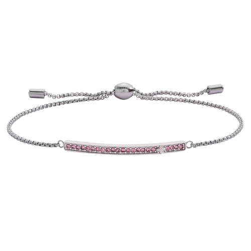 Image of Alex and Ani Pave Bolo Birthstone Bracelet - Stainless Steel Gold /Silver, Perfect for Stacking, Adjustable Birthstone Bracelet for Women, Ideal Gift Jewelry