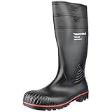 Dunlop A442031 S5 ACIF. KNIE ZWART 41, Unisex-Erwachsene Halbschaft Gummistiefel, Schwarz (Schwarz(Zwart) 00), 41 EU