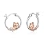 G07-Rose Gold-Hoop Earrings