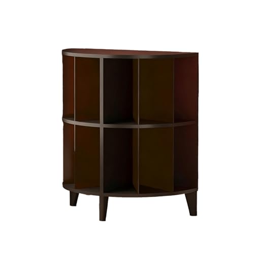 Elegante soporte para tocadiscos de madera negro para CD y vinilo, moderno estante de audio para sala de estar, mesa de almacenamiento de discos, muebles de entretenimiento que ahorra espacio