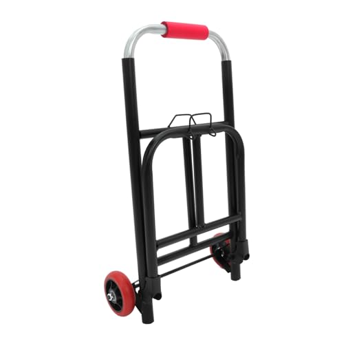Carretilla plegable portátil con ruedas para equipaje miniatura 1