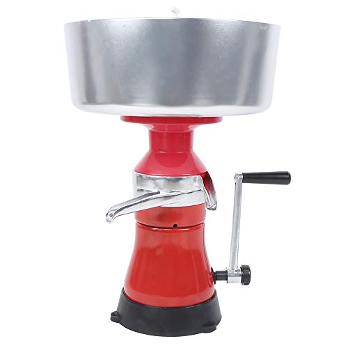 Aluminum Alloy Manual Cream Separator Milk Separating Machine High Efficiency for Home Dairy Farm Use