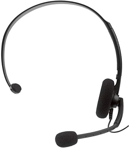 Cuffie per chat da gioco + microfono per Xbox One, jack audio AUX da 3,5 mm, compatibili con controller Xbox One Original, ONE S, ONE X, Series X e Series S, PS4, PS5, Playstaion, PC