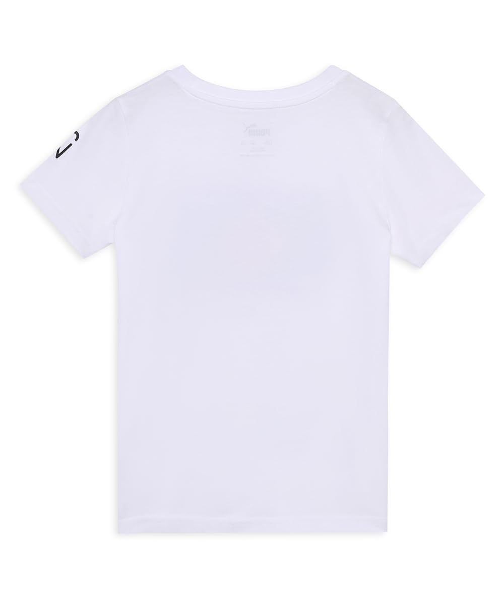 Puma Maglietta unisex per bambini, vestibilità regolare