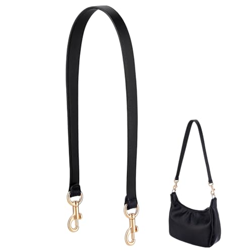 Tracolle per borse a clip:i manici della borsa in pelle hanno 2 fibbia in metallo dorato, può essere facilmente aggiunto alle tue borse, basta tagliare le vecchie cinghie e agganciare le nuove maniglie, le tue borse saranno nuove di zecca, facile da installare e sostituire