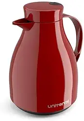 Garrafa Térmica Paris com Gatilho para Chá e Café 500 ml (Vermelho)