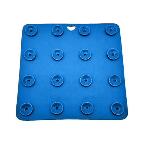 Alfombras De para Perros - Lento De Silicona con Ventosas,Alfombrilla de Comida Antiestrés de 19 cm para Enriquecimiento y Entrenamiento de Mascotas, Premios para Cachorros y