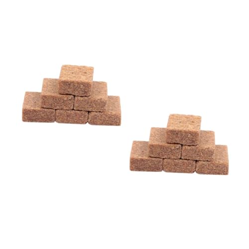 Toyvian 2sets Camping Burning Blocks Lightweight Combustion Supporting Blocks for Easy Ignition for Outdoor Cooking and Campfires Convenient Fire Starters for Camping Enthusiasts 50pcs*2