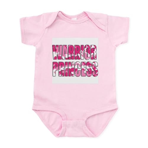 CafePress Warrior Princess Infant Bodysuit Cute Infant Bodysuit Baby Romper