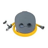 KiBcsLic Manuelle Fußluftpumpe für Camping und Wassersportartikel, 11 Inch