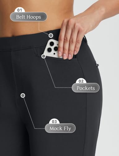 baleaf Womens Fleece Lined Waterproof Thermal Pants